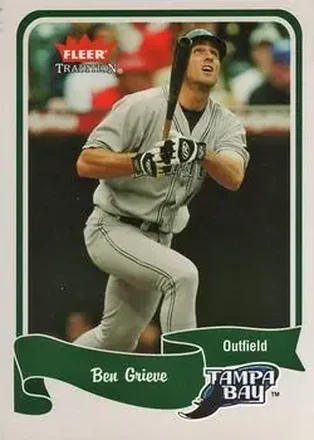 2004 Fleer Tradition #42 - Ben Grieve - Tampa Bay Devil Rays