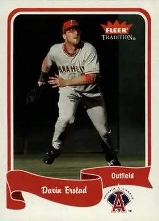 2004 Fleer Tradition #43 - Darin Erstad - Anaheim Angels