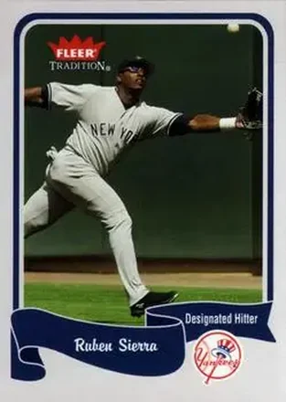 2004 Fleer Tradition #44 - Ruben Sierra - New York Yankees