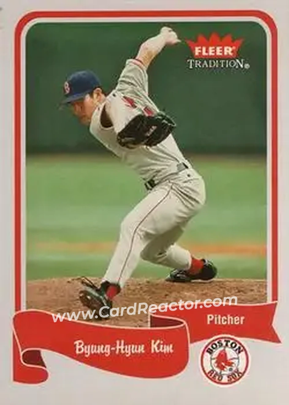 2004 Fleer Tradition #45 - Byung-Hyun Kim - Boston Red Sox - Front