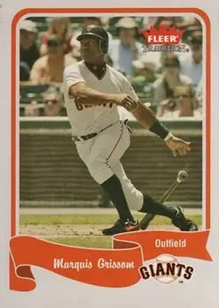 2004 Fleer Tradition #50 - Marquis Grissom - San Francisco Giants