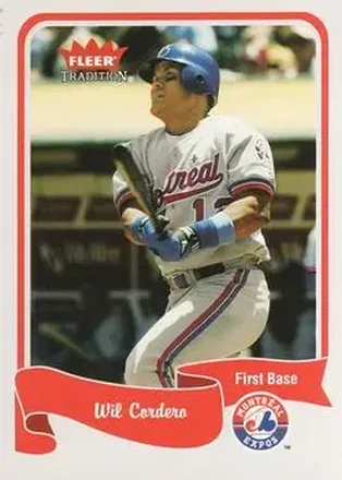 2004 Fleer Tradition #52 Wil Cordero