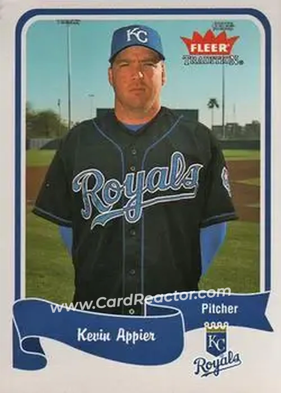 2004 Fleer Tradition #55 - Kevin Appier - Kansas City Royals - Front 2004 Fleer Tradition #55 - Kevin Appier - Kansas City Royals - Front