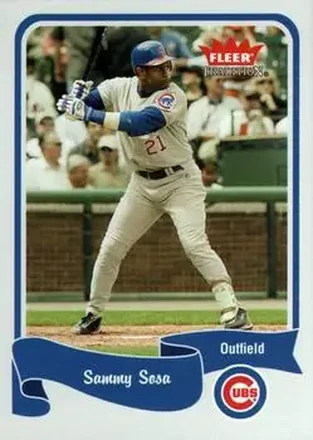 2004 Fleer Tradition #67 - Sammy Sosa - Chicago Cubs