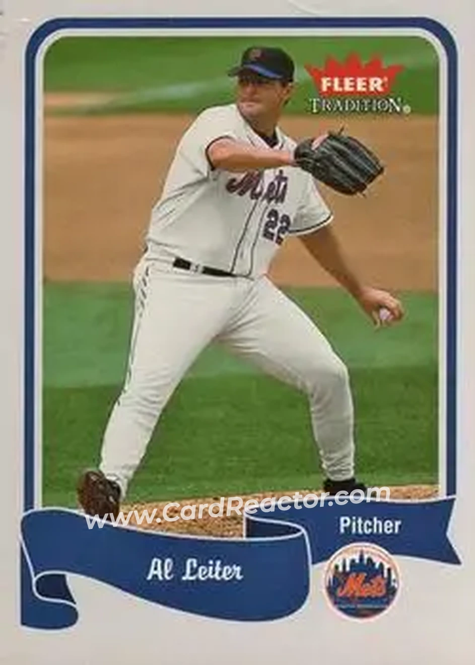 2004 Fleer Tradition #68 - Al Leiter - New York Mets - Front