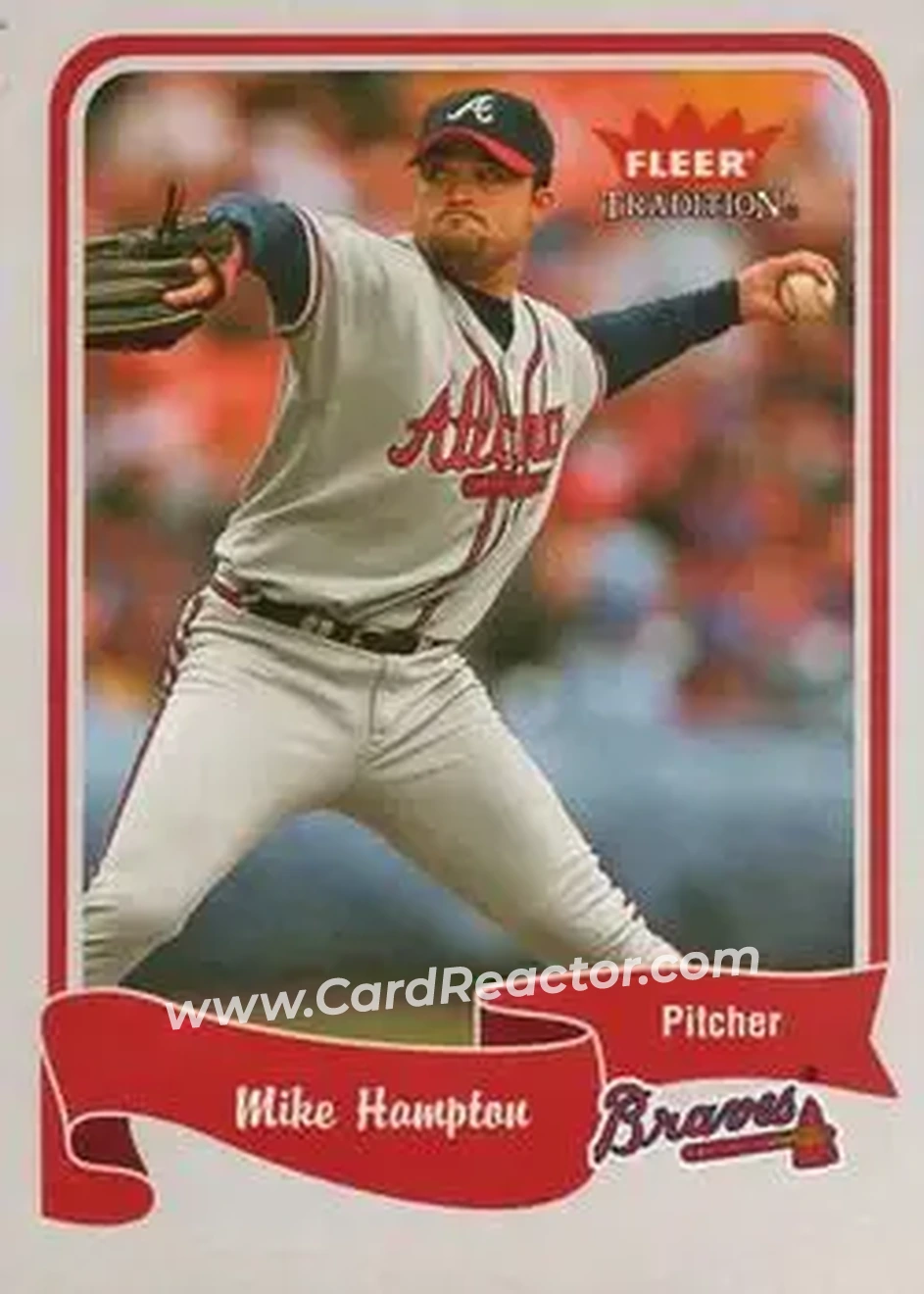 2004 Fleer Tradition #71 - Mike Hampton - Atlanta Braves - Front