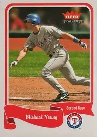 2004 Fleer Tradition #76 - Michael Young - Texas Rangers