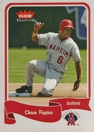 2004 Fleer Tradition #82 - Chone Figgins - Anaheim Angels
