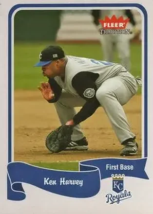 2004 Fleer Tradition #85 - Ken Harvey - Kansas City Royals