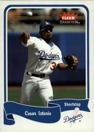 2004 Fleer Tradition #92 - Cesar Izturis - Los Angeles Dodgers