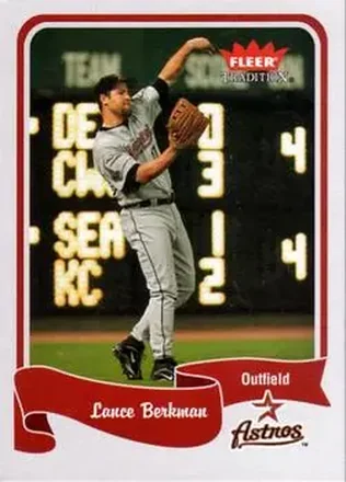 2004 Fleer Tradition #98 - Lance Berkman - Houston Astros