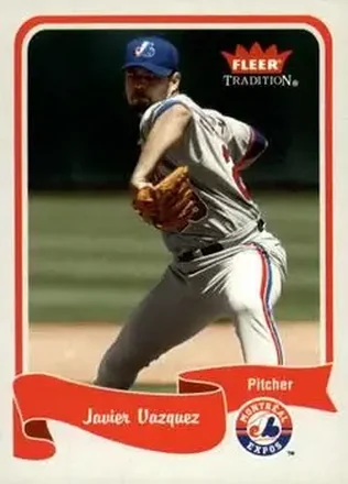 2004 Fleer Tradition #103 - Javier Vazquez - Montreal Expos