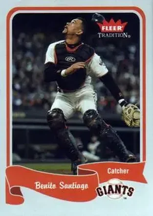 2004 Fleer Tradition #106 - Benito Santiago - San Francisco Giants