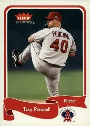 2004 Fleer Tradition #118 - Troy Percival - Anaheim Angels