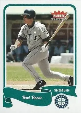 2004 Fleer Tradition #123 - Bret Boone - Seattle Mariners