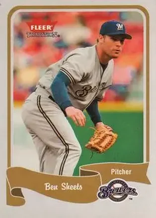 2004 Fleer Tradition #127 - Ben Sheets - Milwaukee Brewers