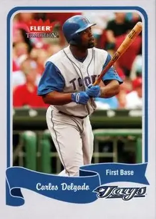 2004 Fleer Tradition #130 - Carlos Delgado - Toronto Blue Jays
