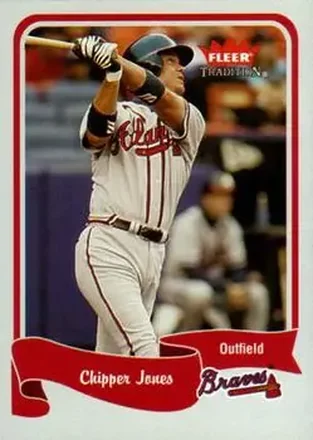2004 Fleer Tradition #141 - Chipper Jones - Atlanta Braves