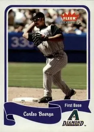 2004 Fleer Tradition #149 - Carlos Baerga - Arizona Diamondbacks