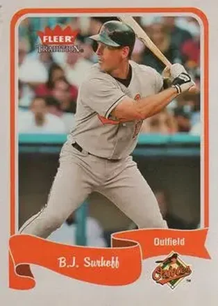 2004 Fleer Tradition #154 - B.J. Surhoff - Baltimore Orioles