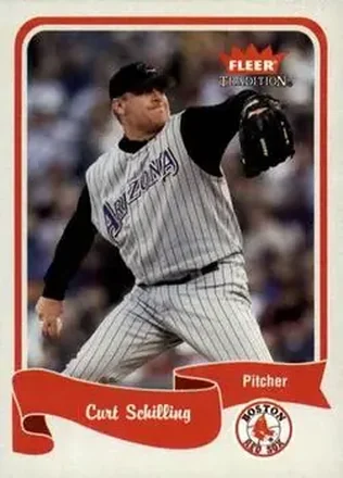 2004 Fleer Tradition #166 - Curt Schilling - Boston Red Sox