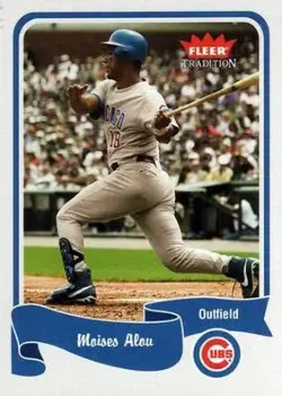 2004 Fleer Tradition #173 - Moises Alou - Chicago Cubs