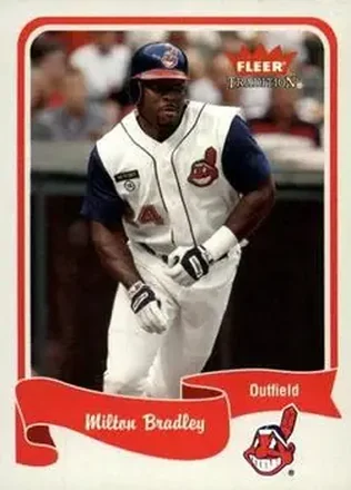2004 Fleer Tradition #187 - Milton Bradley - Cleveland Indians