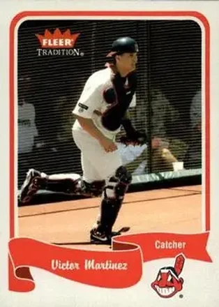 2004 Fleer Tradition #189 - Victor Martinez - Cleveland Indians