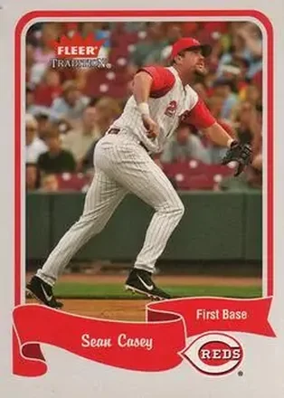 2004 Fleer Tradition #203 - Sean Casey - Cincinnati Reds