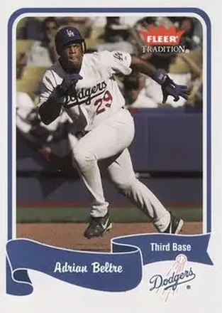 2004 Fleer Tradition #255 - Adrian Beltré - Los Angeles Dodgers