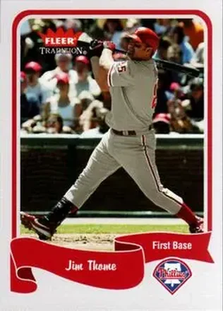 2004 Fleer Tradition #284 - Jim Thome - Philadelphia Phillies