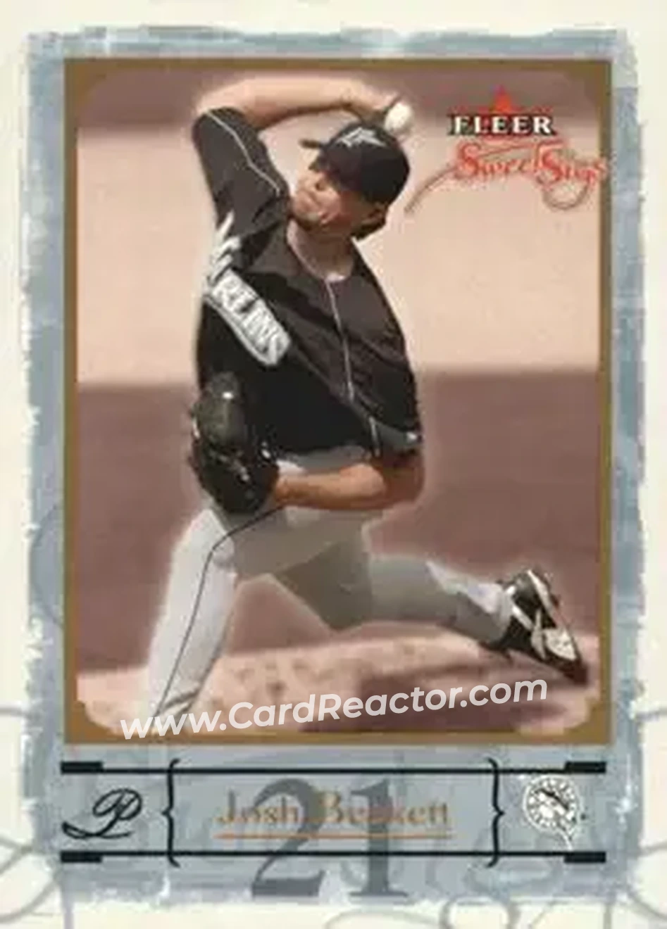 2004 Fleer Sweet Sigs - Gold #3 - Josh Beckett - Florida Marlins - Front