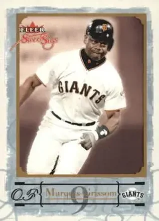 2004 Fleer Sweet Sigs - Gold #6 - Marquis Grissom - San Francisco Giants