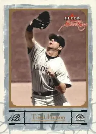 2004 Fleer Sweet Sigs - Gold #30 - Todd Helton - Colorado Rockies