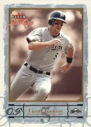 2004 Fleer Sweet Sigs - Gold #40 - Geoff Jenkins - Milwaukee Brewers