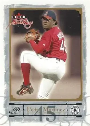 2004 Fleer Sweet Sigs - Gold #46 - Pedro Martinez - Boston Red Sox