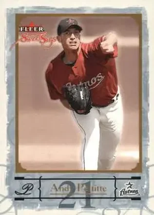2004 Fleer Sweet Sigs - Gold #47 - Andy Pettitte - Houston Astros