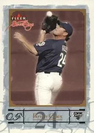 2004 Fleer Sweet Sigs - Gold #49 - Brian Giles - San Diego Padres