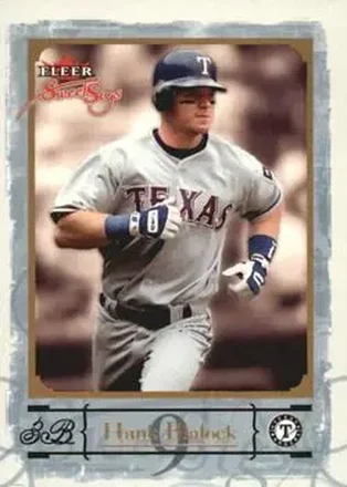 2004 Fleer Sweet Sigs - Gold #52 - Hank Blalock - Texas Rangers