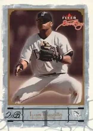 2004 Fleer Sweet Sigs - Gold #66 - Luis Castillo - Florida Marlins