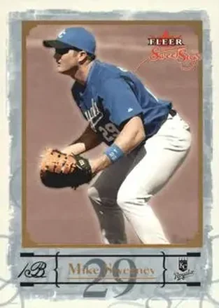 2004 Fleer Sweet Sigs - Gold #68 - Mike Sweeney - Kansas City Royals
