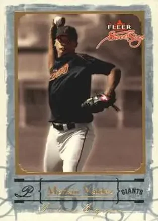 2004 Fleer Sweet Sigs - Gold #79 - Merkin Valdez - San Francisco Giants