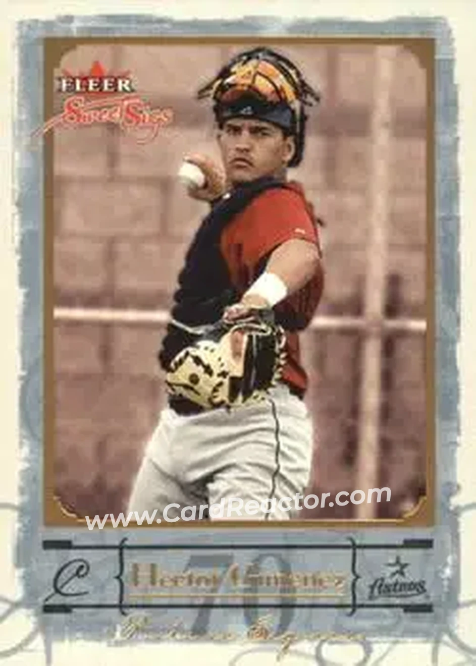 2004 Fleer Sweet Sigs - Gold #88 - Hector Gimenez - Houston Astros - Front