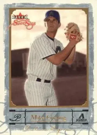 2004 Fleer Sweet Sigs - Gold #89 - Mike Gosling - Arizona Diamondbacks