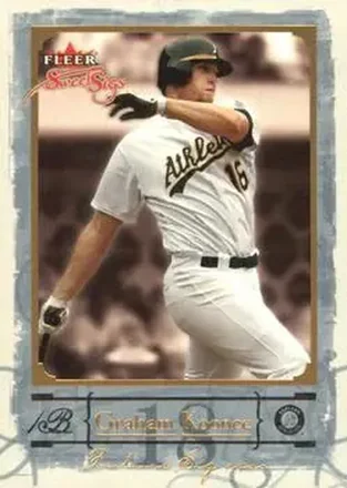 2004 Fleer Sweet Sigs - Gold #97 - Graham Koonce - Oakland Athletics