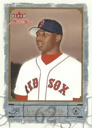 2004 Fleer Sweet Sigs - Gold #99 - Jerome Gamble - Boston Red Sox