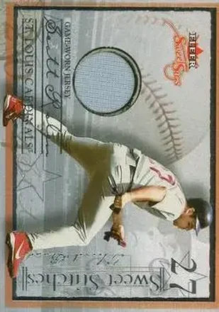 2004 Fleer Sweet Sigs - Sweet Stitches Jersey Silver #ST-SR - Scott Rolen - St. Louis Cardinals