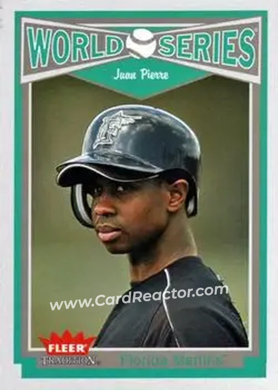 2004 Fleer Tradition #1 - Juan Pierre - Florida Marlins - Front