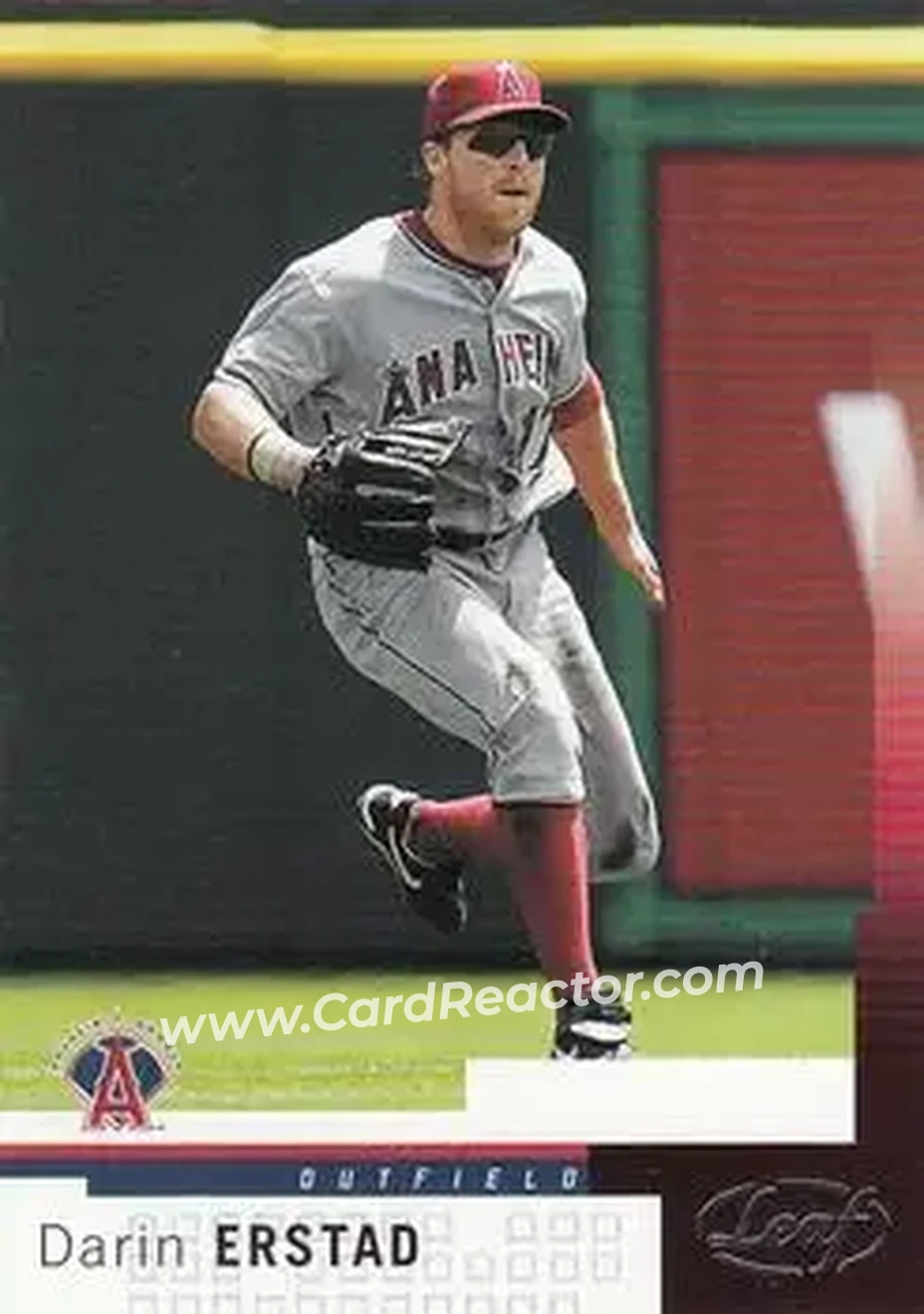 2004 Leaf #1 - Darin Erstad - Anaheim Angels - Front