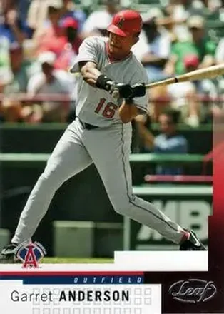 2004 Leaf #2 Garret Anderson